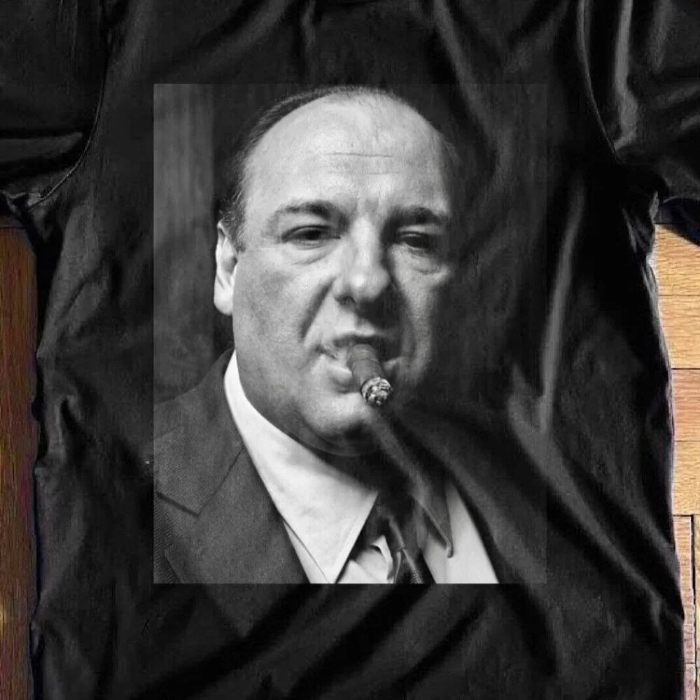 Tony Soprano Sopranos TV Series Fan Classic Graphic Mafia Show Collector T-Shirt